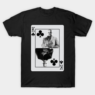 KING OF CLUBS PLAYING CARD "THE KINGPIN" Vincent D'Onofrio T-Shirt